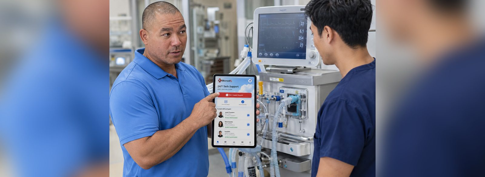 Audiometer Field — AI-powered field-service mobile app; automatic online service reports, work-order dispatch, and closeout